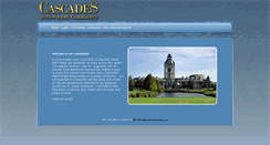 Desktop Screenshot of cascadeswgv.com
