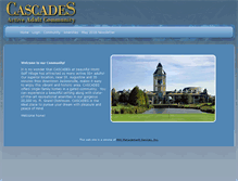 Tablet Screenshot of cascadeswgv.com